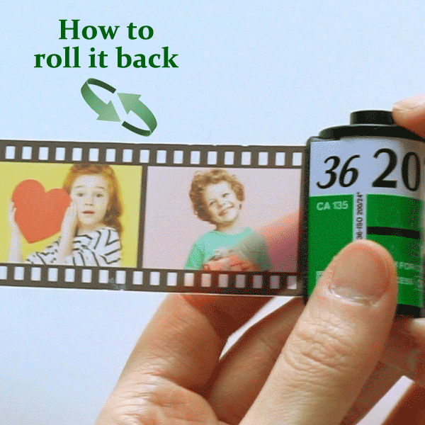 20 Pics Photo Camera Roll Keychain with Pictures Customized Photo Gift Best Gifts