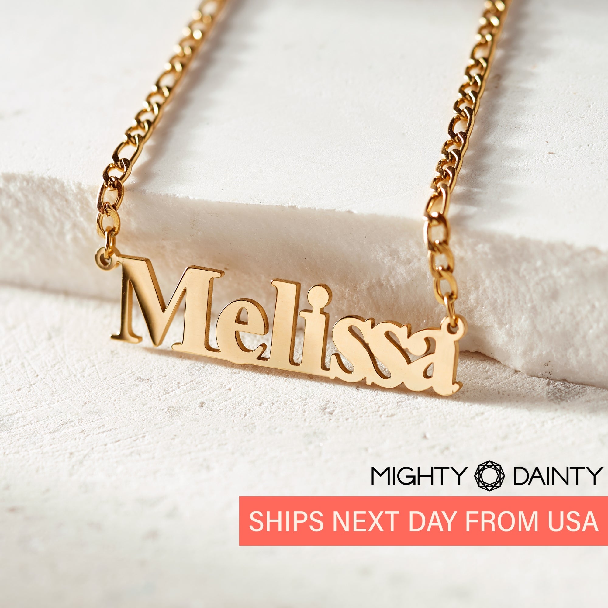 Classic Nameplate Necklace
