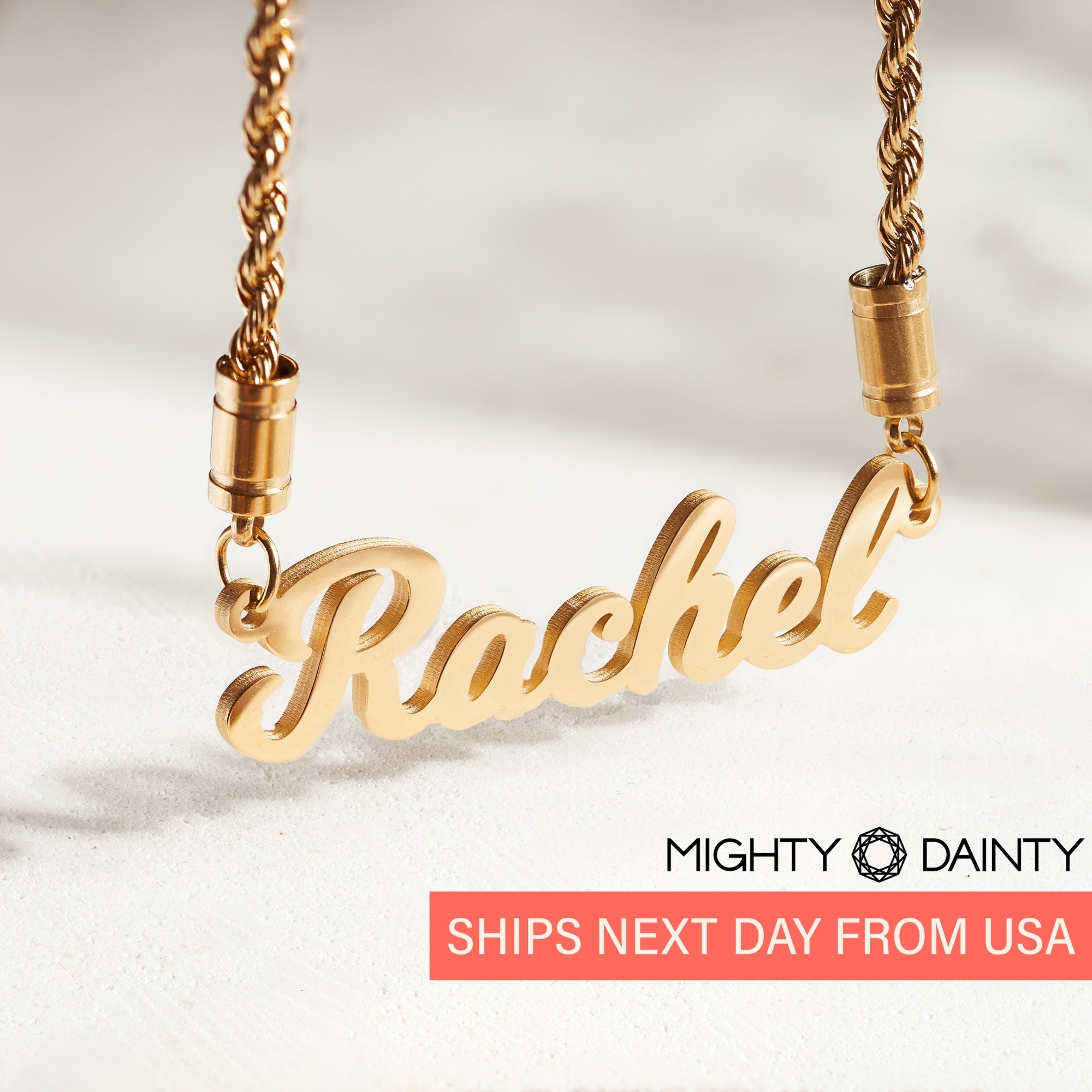 Classic Nameplate Necklace