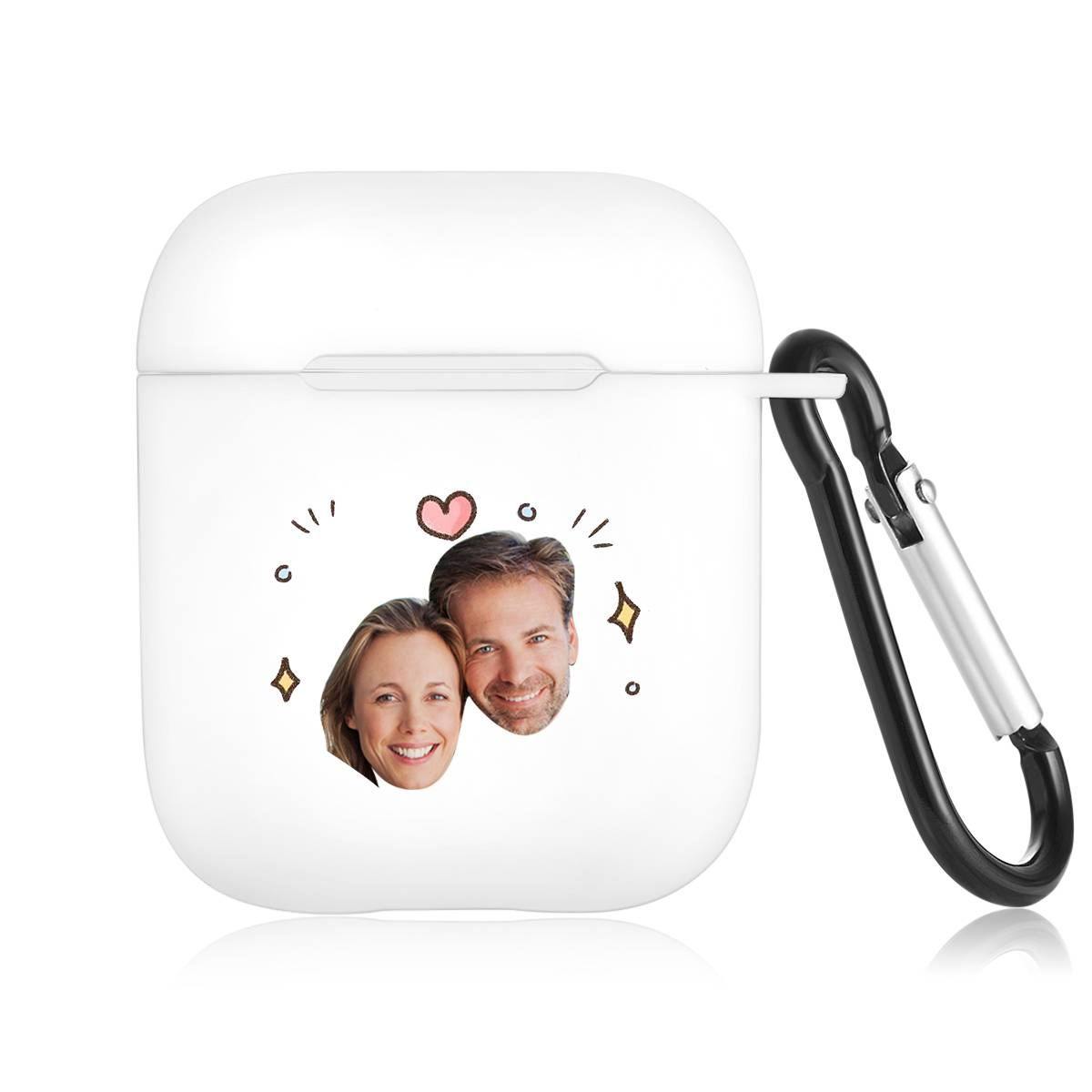 Airpods Case Custom Photo Couple's Keepsake Gift Earphone Case White - Avatar