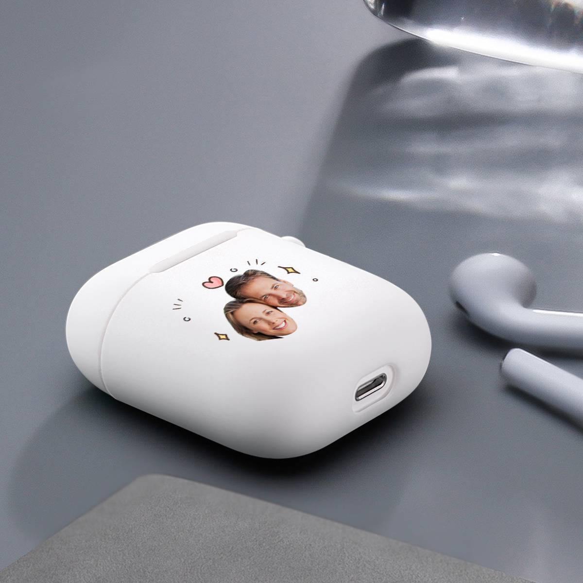 Airpods Case Custom Photo Couple's Keepsake Gift Earphone Case White - Avatar