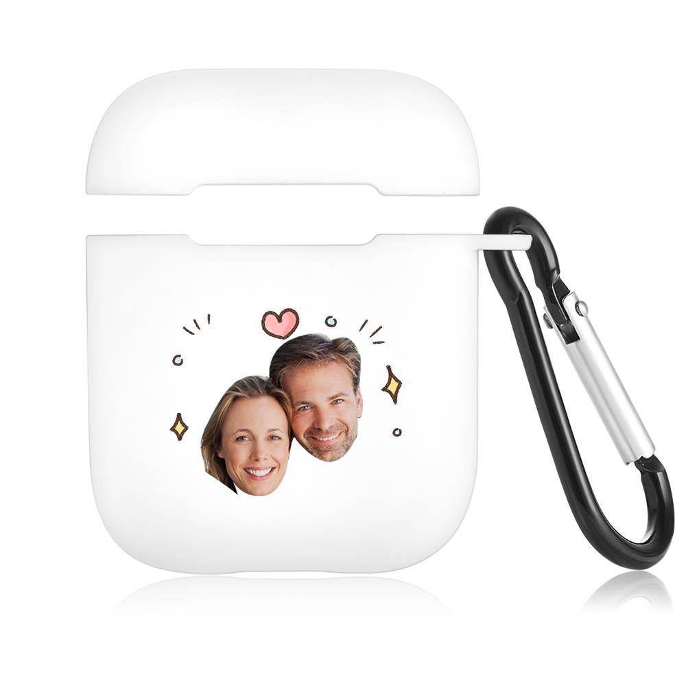 Airpods Case Custom Photo Couple's Keepsake Gift Earphone Case White - Avatar