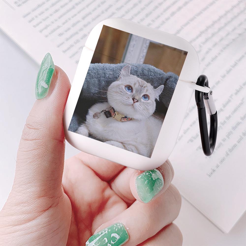 Airpods Case Photo Airpods Case for Airpods 2nd White Cute Pet