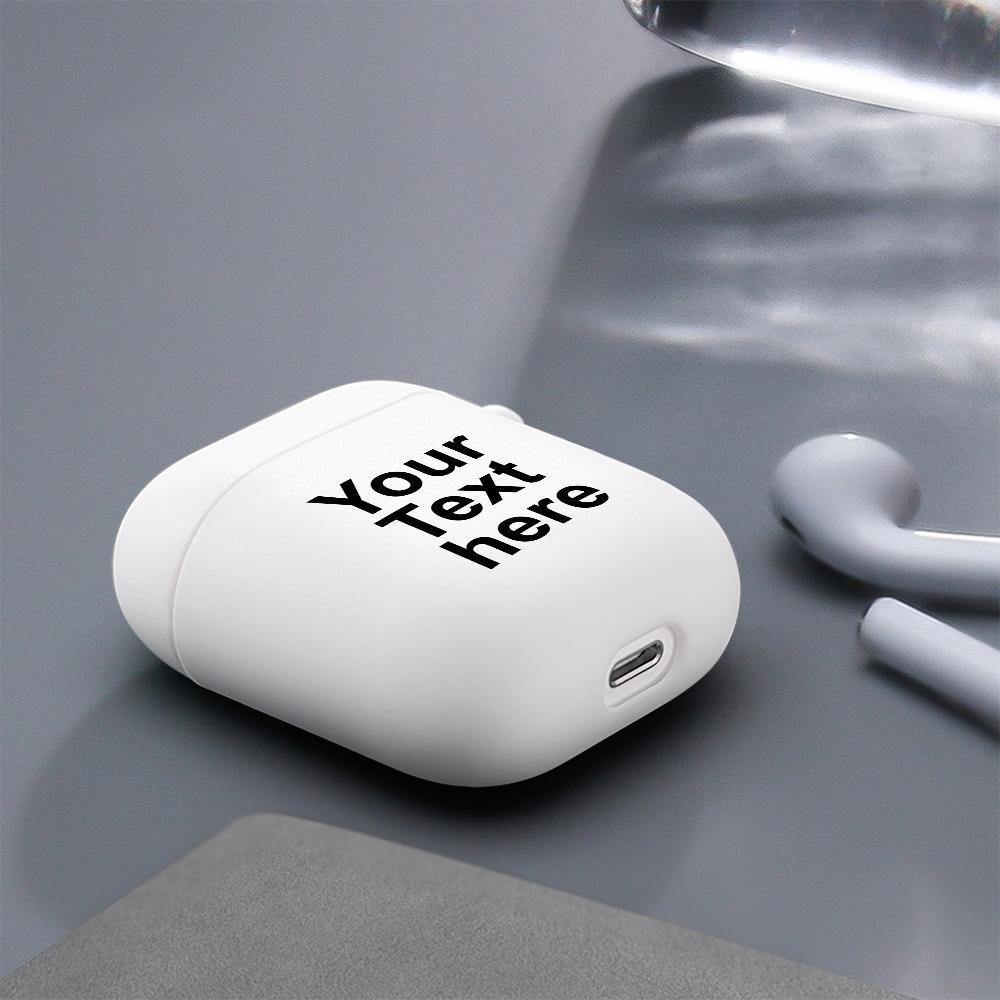 Airpods Case for Airpods 2nd White Color with Engraving