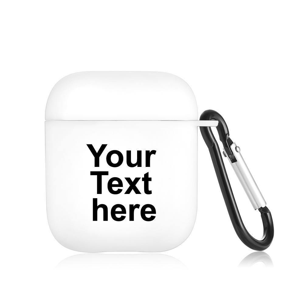 Airpods Case for Airpods 2nd White Color with Engraving