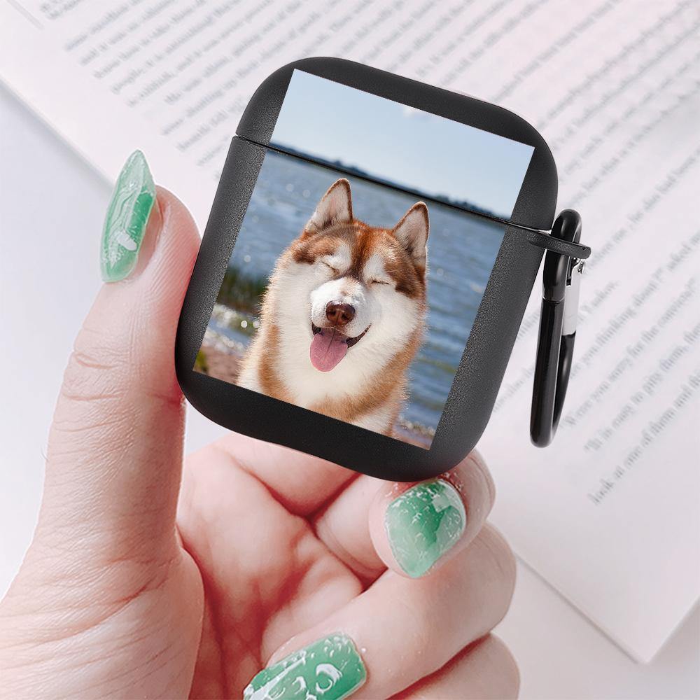 Airpods Case Photo Airpods Case for Airpods 2nd Black Cute Pet