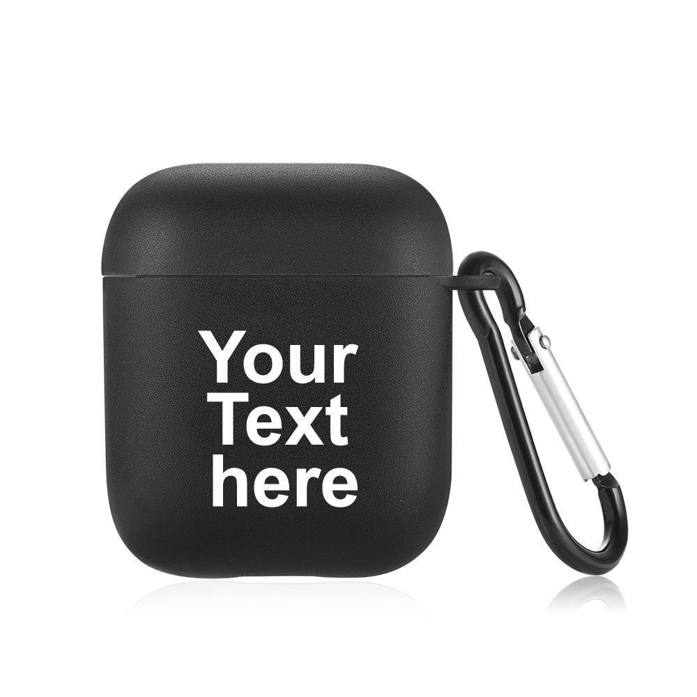 Airpods Case with Engraving for Airpods 2nd Black