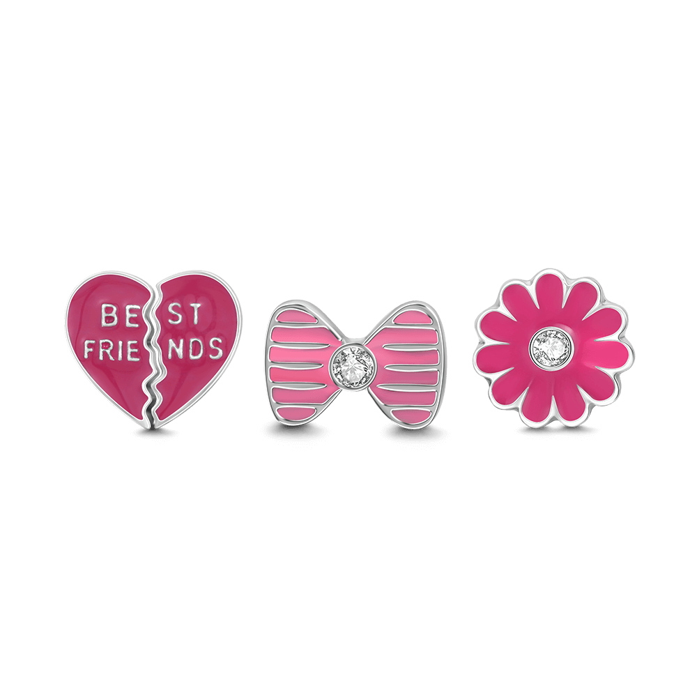 Best Friends Petite Locket Charms Set