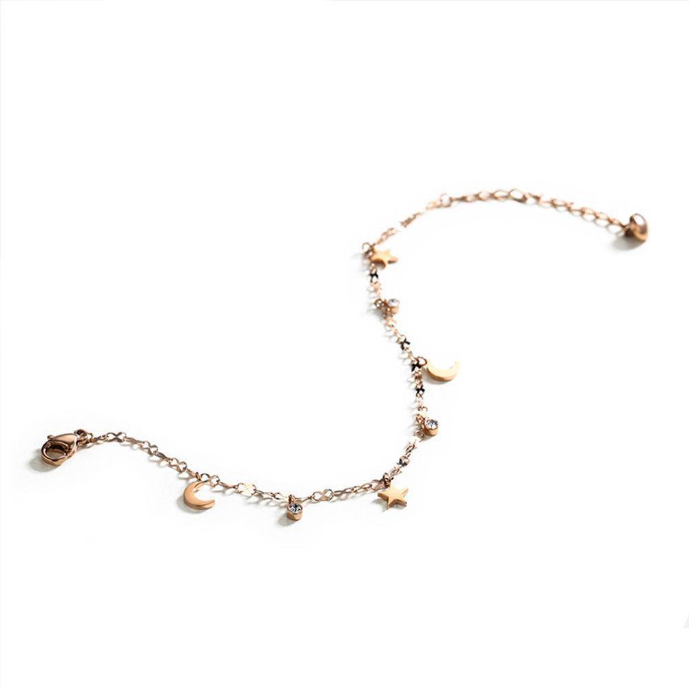 Star And Moon Anklet