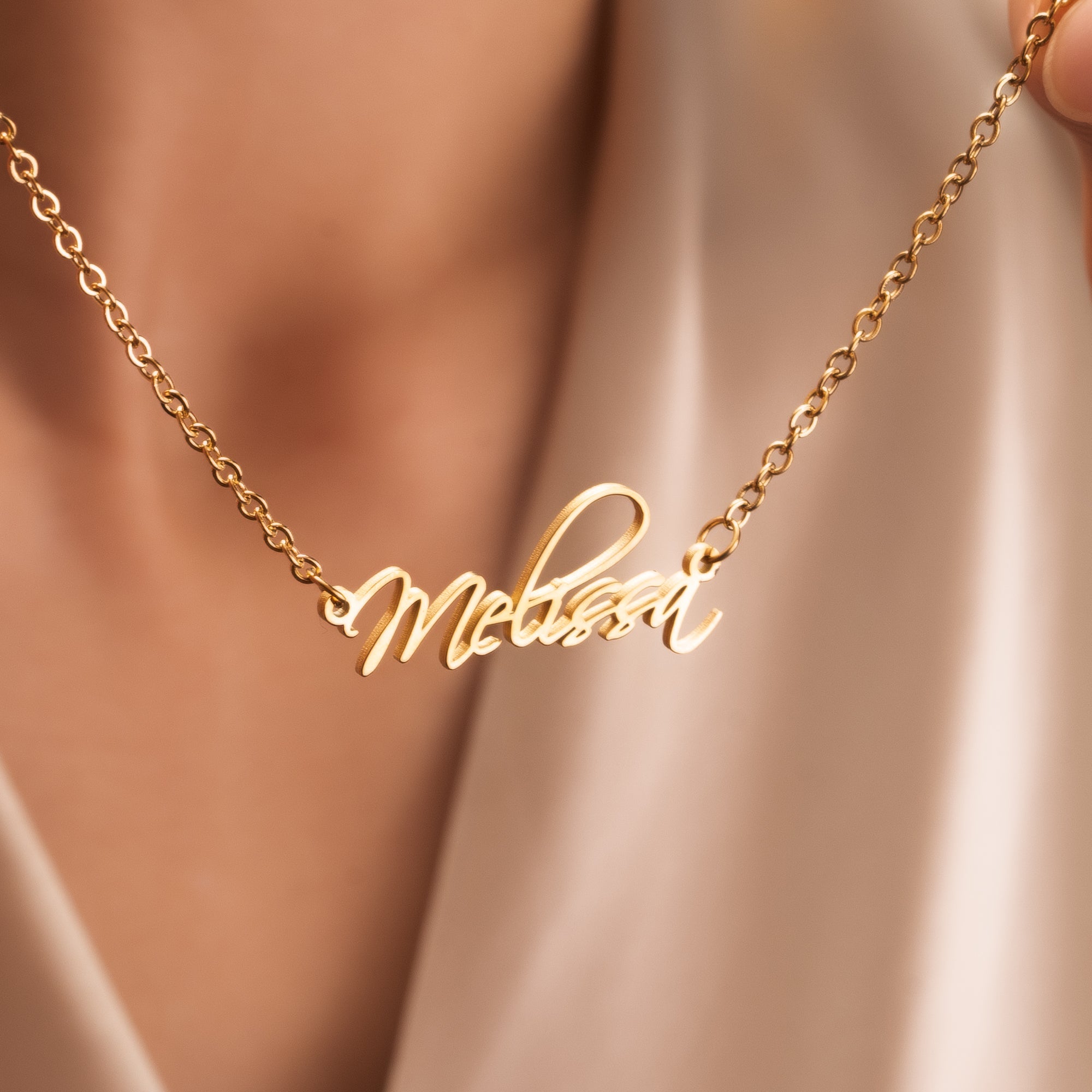 Classic Nameplate Necklace