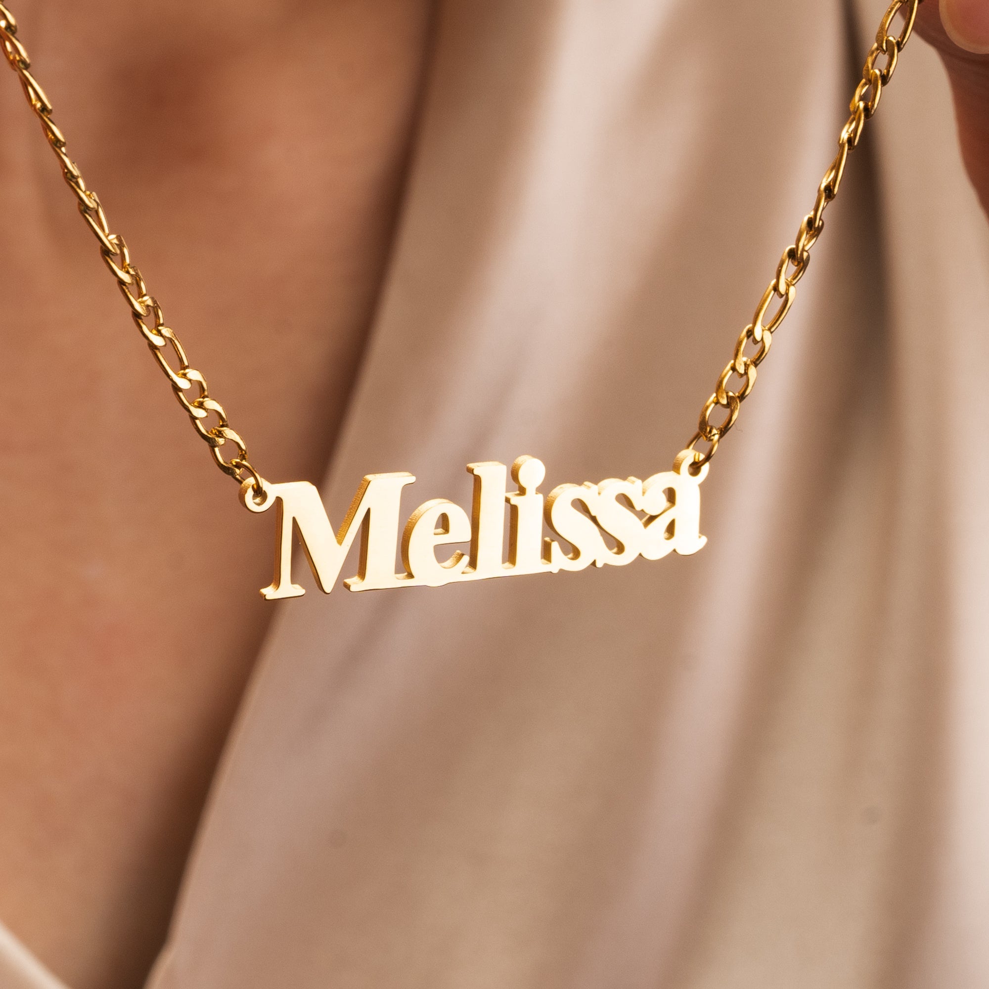 Classic Nameplate Necklace