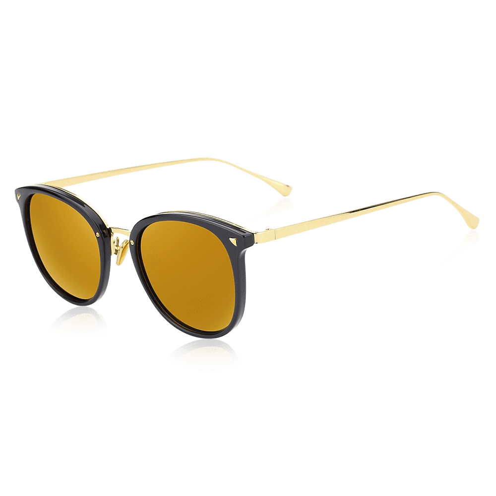Women's Sunglasses with Polycarbonate Lenses and TR & Metal Frame