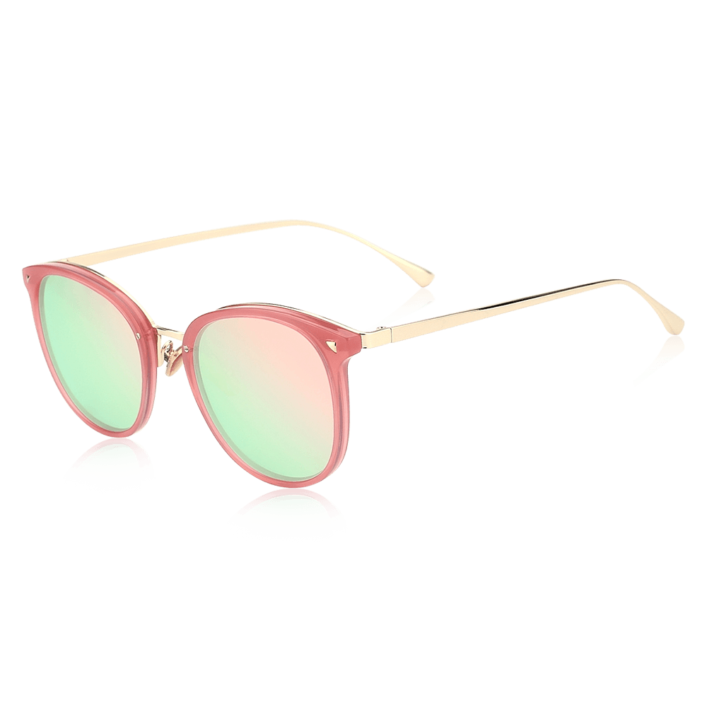 Women's Sunglasses with Polycarbonate Lenses and TR & Metal Frame