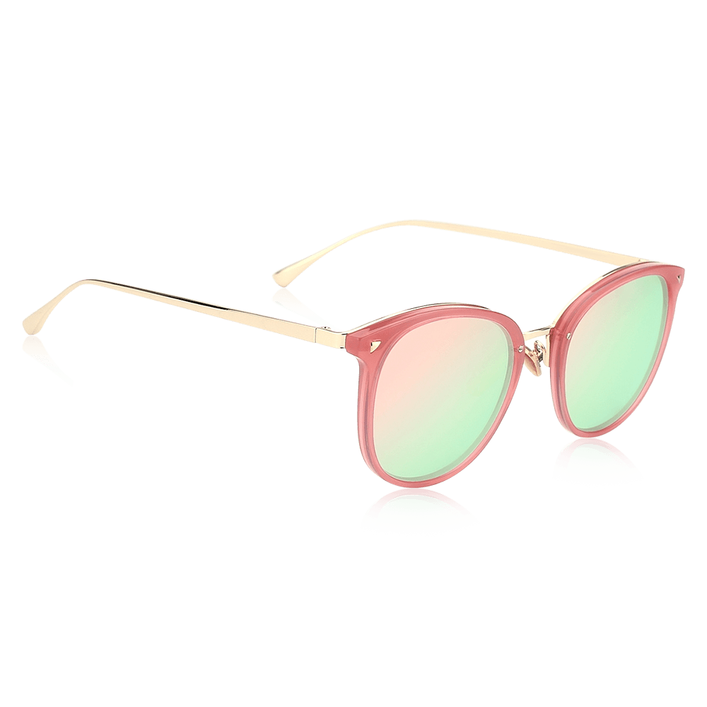 Women's Sunglasses with Polycarbonate Lenses and TR & Metal Frame