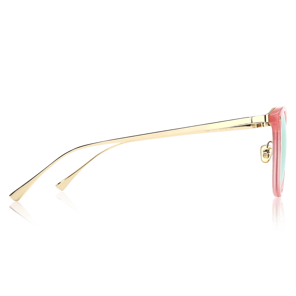 Women's Sunglasses with Polycarbonate Lenses and TR & Metal Frame