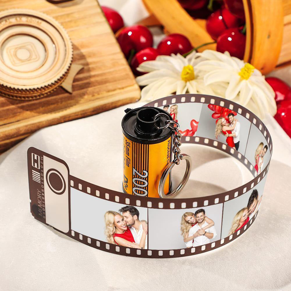15 Pics Photo Keychain Camera Roll Keychain Multiphoto Unique Gifts