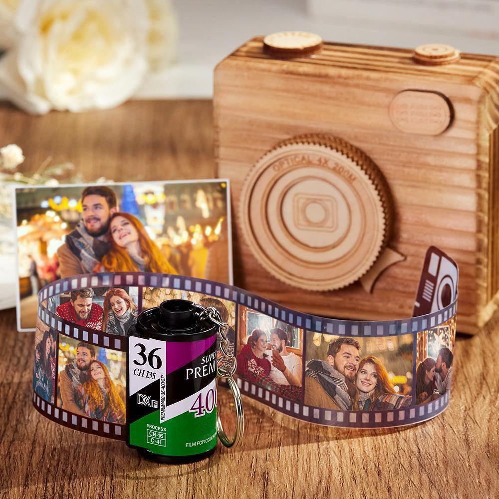 15 Pics Custom Keychain Camera Roll Keychain Multiphoto Photo Keychain Unique Gifts