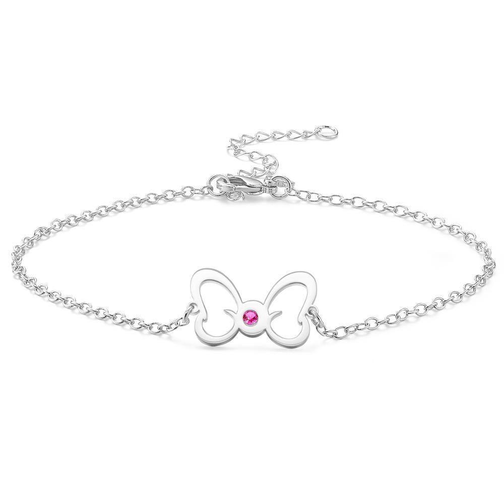 Custom Birthstone Anklet Birthstone Jewelry Gifts for Her